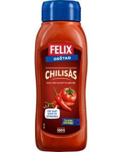 Felix Chilisås osötad 550g