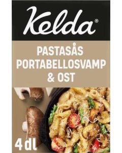 Pastasås Portabellosvamp & Ost KELDA, 4dl