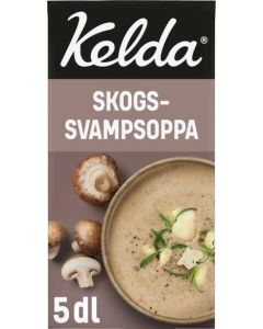 Skogssvampsoppa 5% KELDA, 5dl