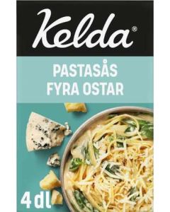 Pastasås Fyra Ostar 8% KELDA, 4dl