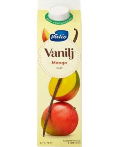 Vaniljyoghurt Original Mango 2,1% VALIO, 1000g