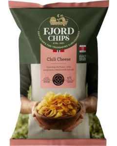 Chips Chili Cheese FJORDCHIPS, 150g