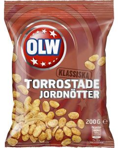 OLW Torrostade Jordnötter 200g