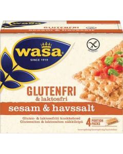 Knäckebröd Sesam & Havssalt Laktosfri Glutenfri Wasa 240g