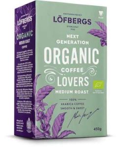 Löfbergs Lila Organic Medium Roast 450g