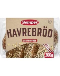 Havrebröd Glutenfri SEMPER, 300g