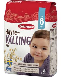 Semper Havrevälling Mild 8 Mån 5L 725g