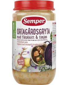 Örtagårdsgryta 1 År SEMPER, 235g