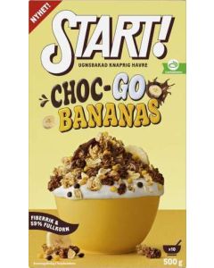 Granola Choc-Go Bananas START!, 500g