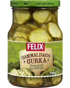 Gammaldags Bordsgurka FELIX, 730g