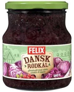 Dansk Rödkål FELIX, 580g