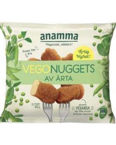 Vegonuggets Av Ärta, Glutenfri, ANAMMA, 300g