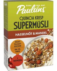 Müsli Hasselnöt/Mandel PAULÚNS, 400g