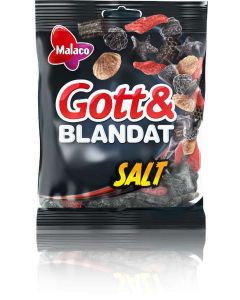 Malaco Gott & Blandat salt 210g