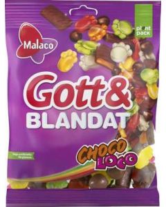 Malaco Gott & Blandat Choco, 130g