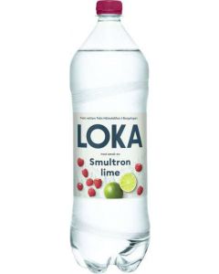Smultron/Lime Kolsyrat Vatten LOKA, 1,5l