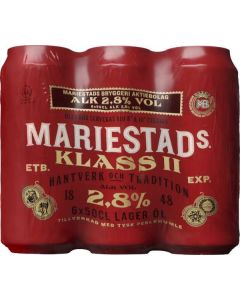 Mariestads 6x0,5l 2,8% vol.