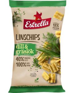 Estrella Linschips Dill/Gräslök  110g