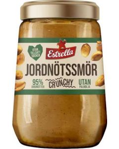 Jordnötssmör Crunchy ESTRELLA, 340g