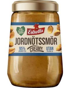 Jordnötssmör Creamy ESTRELLA, 340g