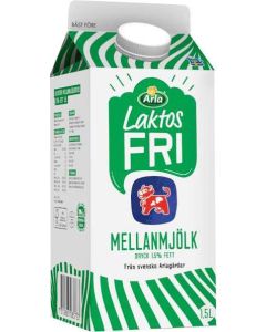 Mellanmjölk 1,5% Laktosfri ARLA KO, 1,5l