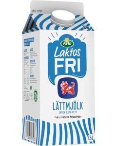 Lättmjölk 0,5% Laktosfri ARLA KO, 1.5l