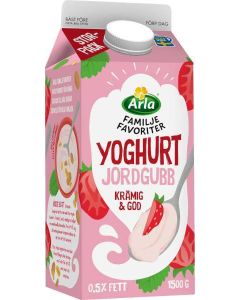 Familjefavoriter Yoghurt Jordgubb ARLA, 1500g