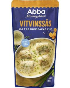 Abba Vitvinssås,  250g