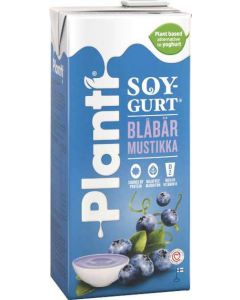 Soygurt Blåbär Laktosfri Planti 750ml