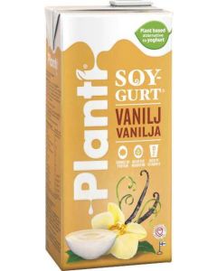 Soygurt Vanilj Laktosfri Planti 750ml