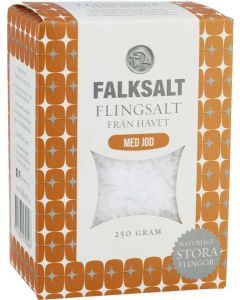 Falksalt Flingsalt Med Jod 250g