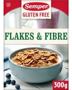 Flakes & Fibre Glutenfri SEMPER, 300g