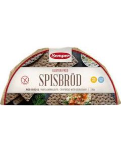 Spisbröd Laktosfri Glutenfri SEMPER, 330g