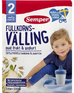 Semper Fullkornsvälling Frukt & Yoghurt 2 År 725g