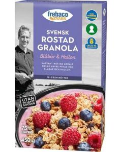 Granola Blåbär/Hallon FREBACO, 450g