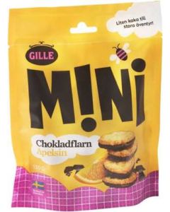 Mini Chokladflarn Apelsin GILLE, 130g