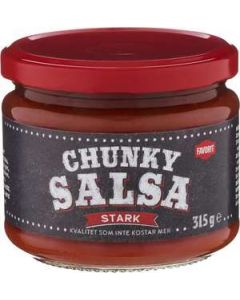 Chunky Salsa Hot FAVORIT, 300g