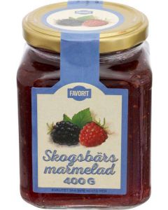 Favorit Skogsbärsmarmelad 400g
