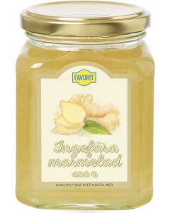 Favorit Ingefära Marmelad 400g