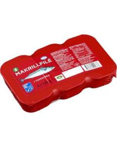 Makrill i Tomatsås 3-Pack FAVORIT, 375g