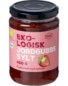 Favorit Jordgubbssylt eko 400g
