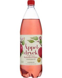 Ciderkaraktär Rabarber/Fläderdryck Favorit 1,5l