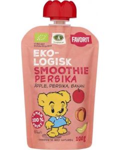 Smoothie Äpple/Banan/Persika EKO FAVORIT, 100g