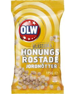 OLW Honungsrostade Jordnötter 175g