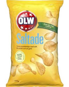 OLW Lättsaltade Chips 275g