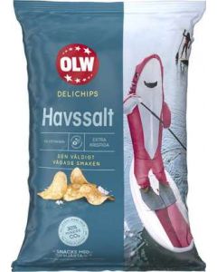 Delichips Havssalt OLW, 150g