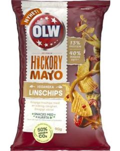 Linschips Hickory/Mayo OLW, 90g