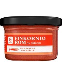 Finkornig Rom Röd GARANT, 70g Heringskaviar