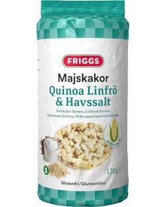 Friggs Majskakor Quinoa & Linfrö 130g