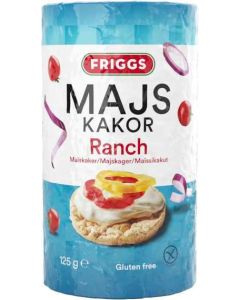 Friggs Majskakor Ranch 125g